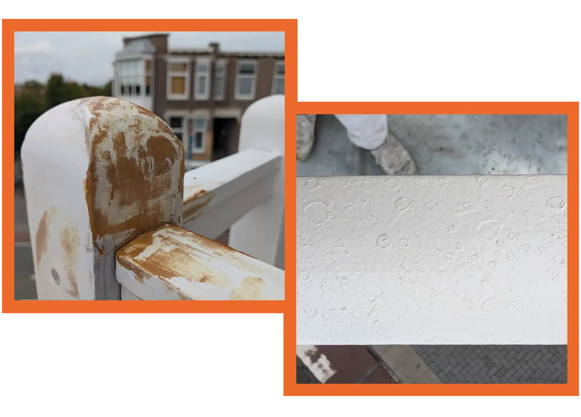 Balkon voor renovatie