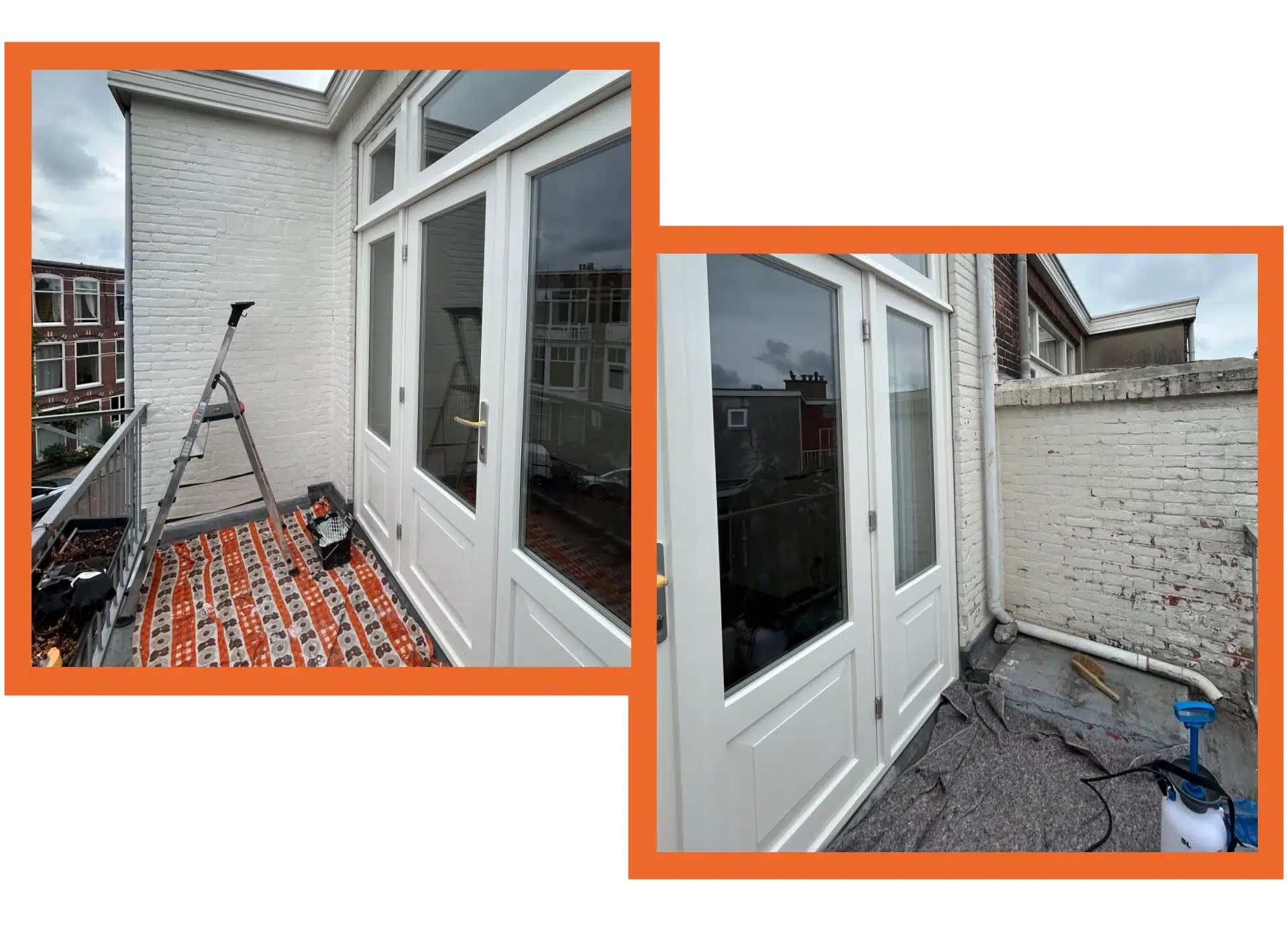Balkon voor renovatie