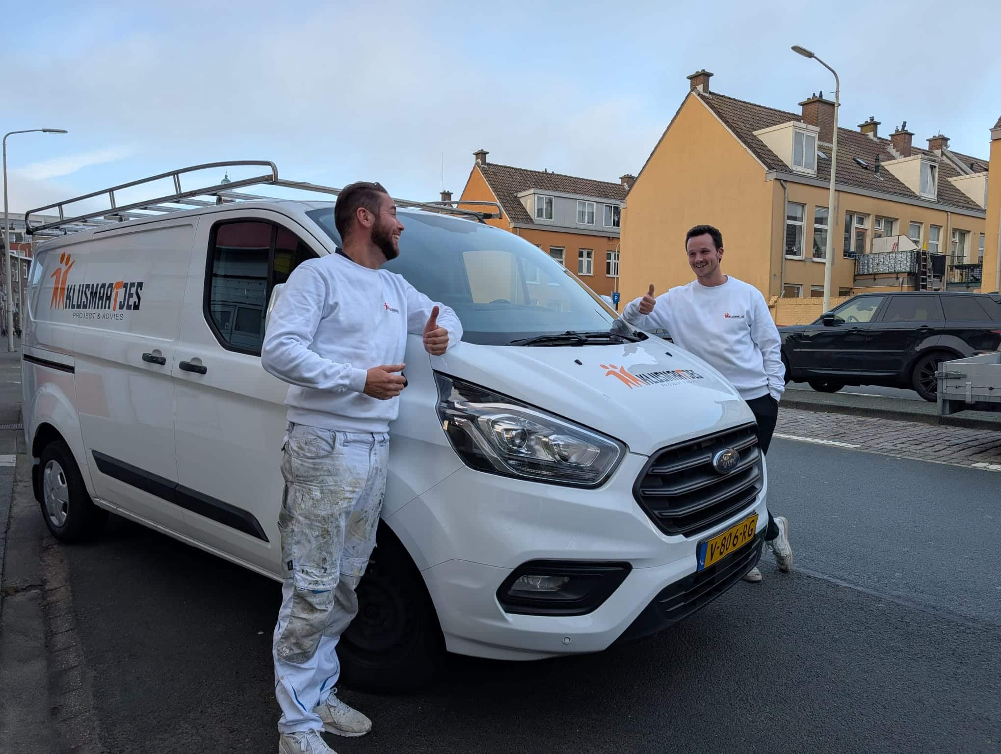 Schilderwerk in Scheveningen